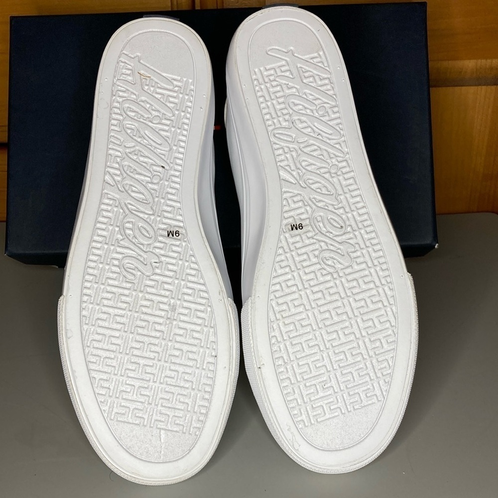 Tommy Hilfiger | NEW White Lamiss Icon Stripe Sneakers 9 - Picture 6 of 10